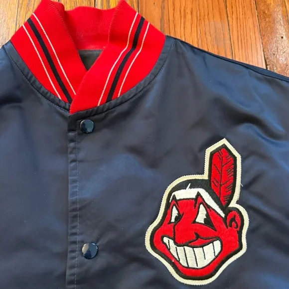 80’s Cleveland Indians Starter Satin Jacket - Picture 2 of 16